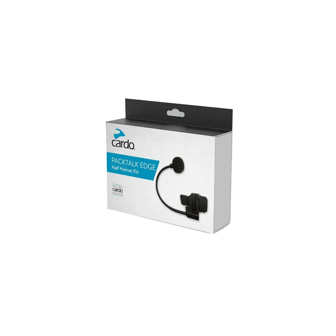 Cardo Packtalk Edge Half Helmet Kit 1