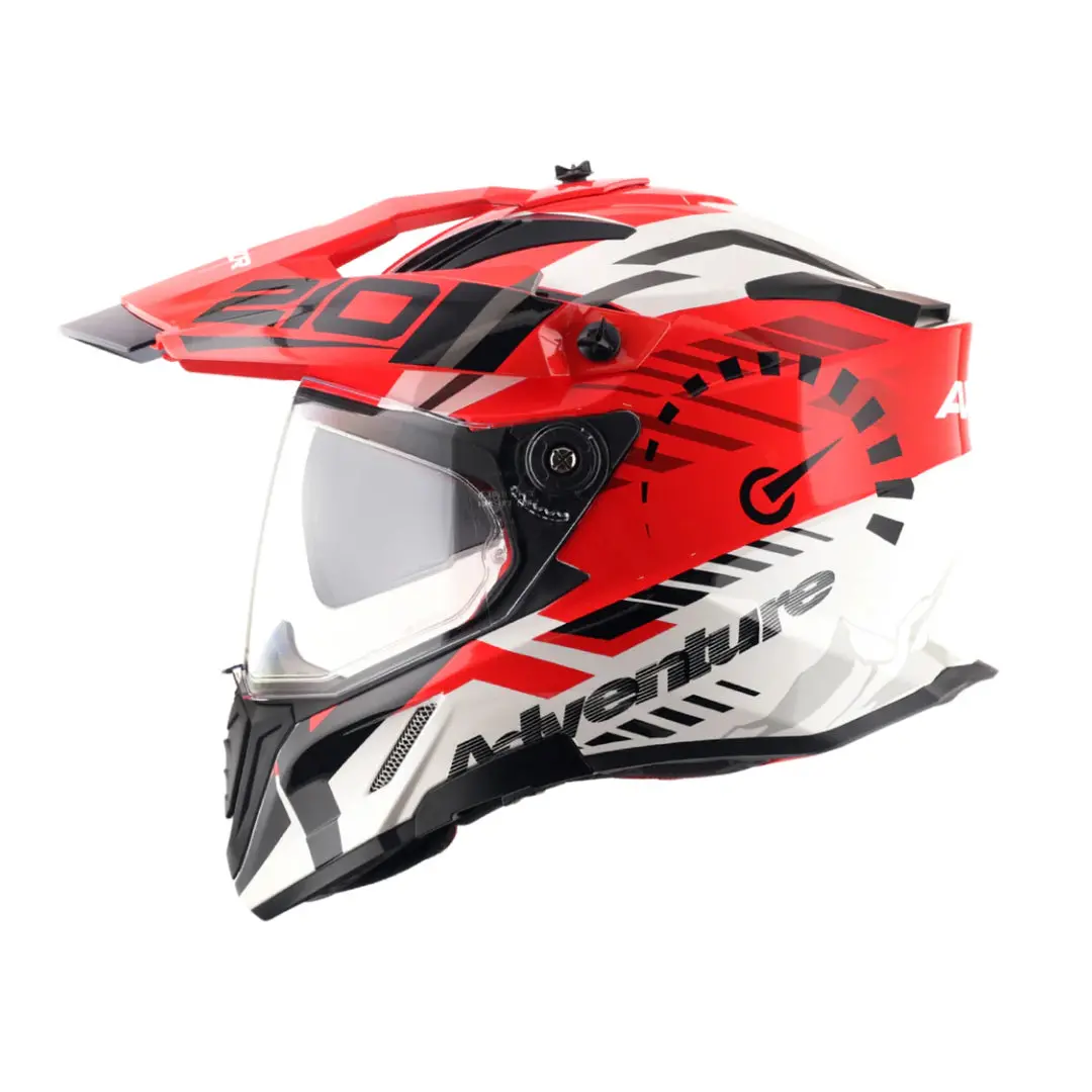 Axor X-Cross Dual Visor Speedometer Full Face Motorcycle Helmet 3