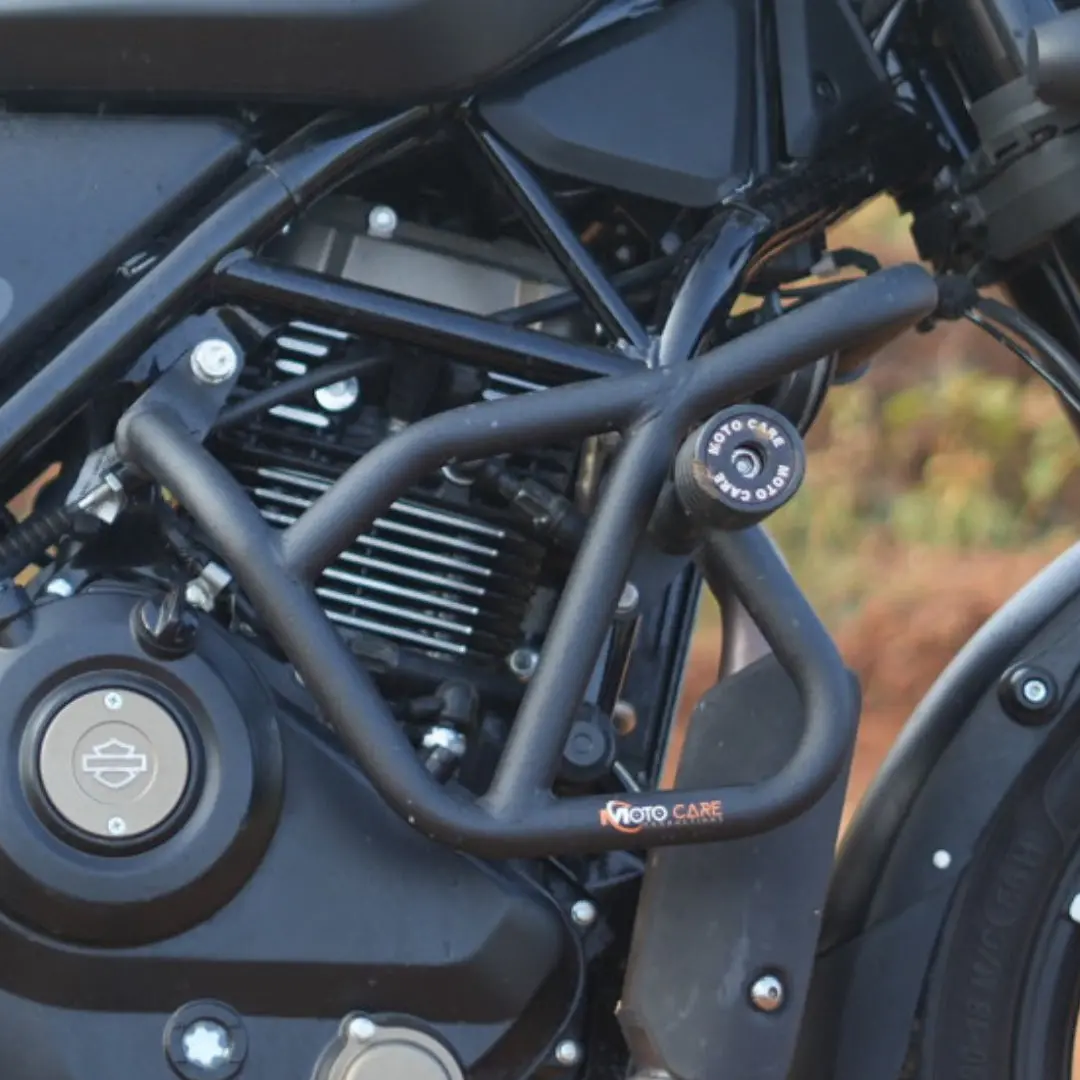 Motocare Crash Guard With Dual Sliders For Harley-Davidson X440 1