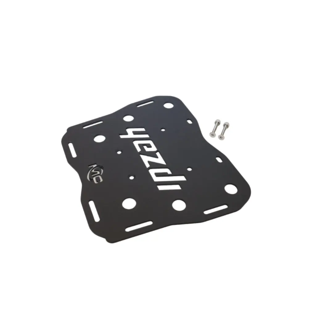 Motocare Cnc Carrier Plate For Yezdi Adventure 2