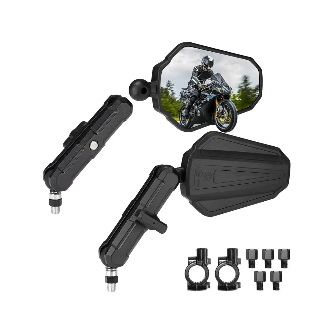 Att-Bsddp Double Take Rear View Mirrors – 360° Adjustable (Pair) 1