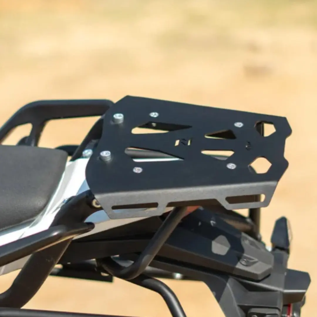 Zana Top Rack With Ms Plate (Black) For Ktm Adv 390 2025 1