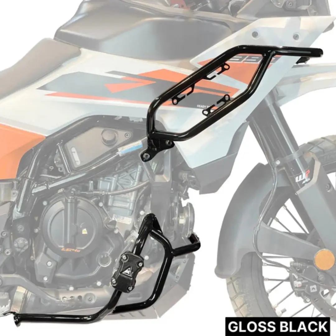 Auto Engina Crash Guard For Ktm Adv 390 (2025) – Gloss Black 1