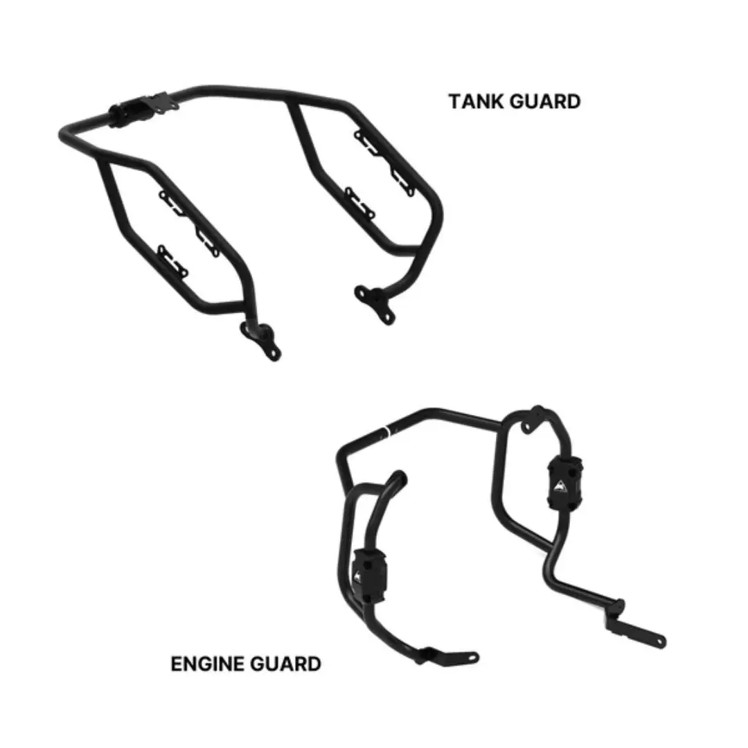 Auto Engina Crash Guard For Ktm Adv 390 (2025) – Textured Matte Black 1