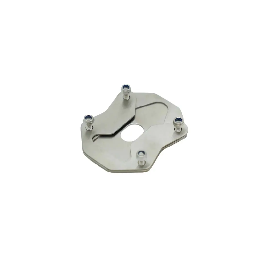 Moto Torque Side Stand Extender For Hero Xpulse Rally 200 – Silver 1