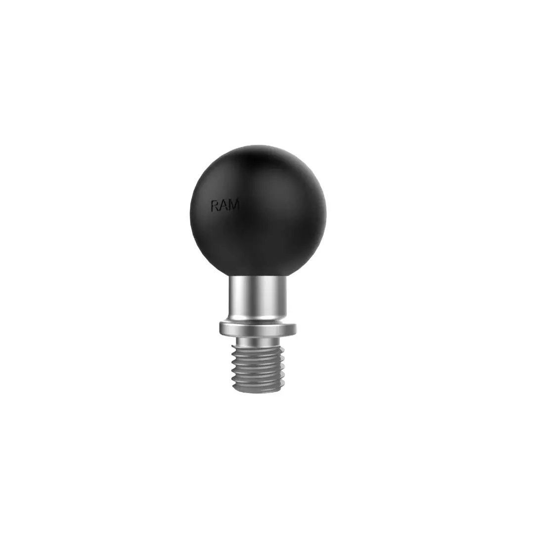 Ram Mount Ball Adapter With M10 X 1.25 Threaded Post Mobile Mount – Black 1