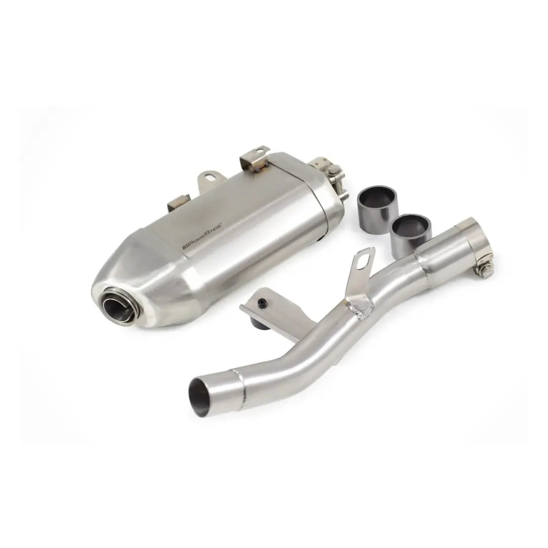 Powerage Slip-On Exhaust For Royal Enfield Guerilla 450 (With De-Cat Pipe) 1