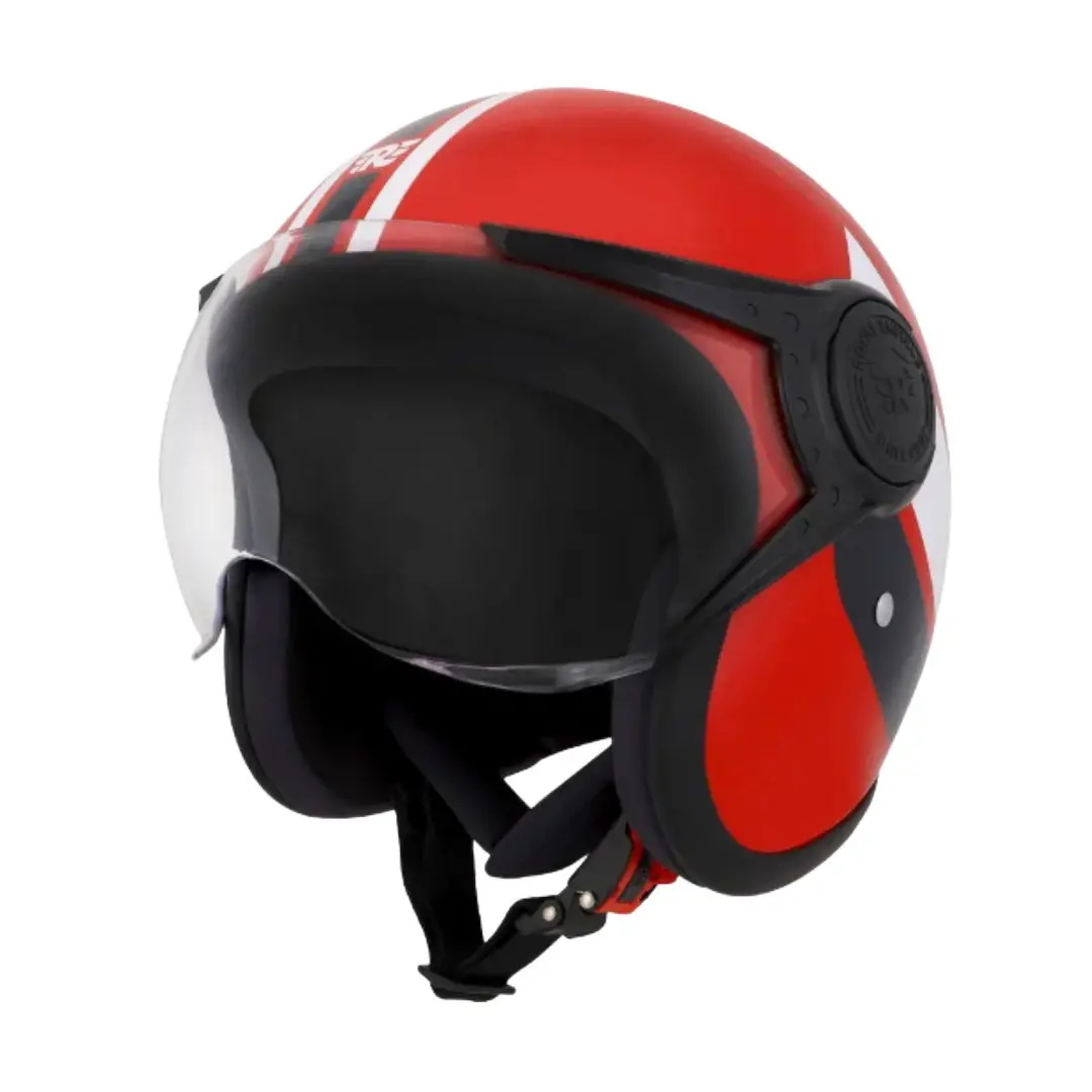 Royal Enfield Dual Wing Helmet – Red 1