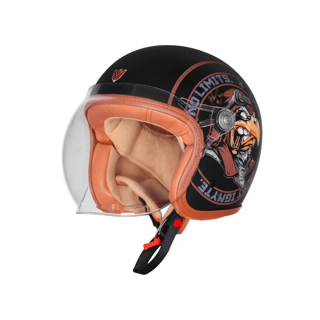 Ign-58 Dot Eagle Glossy Helmet 1