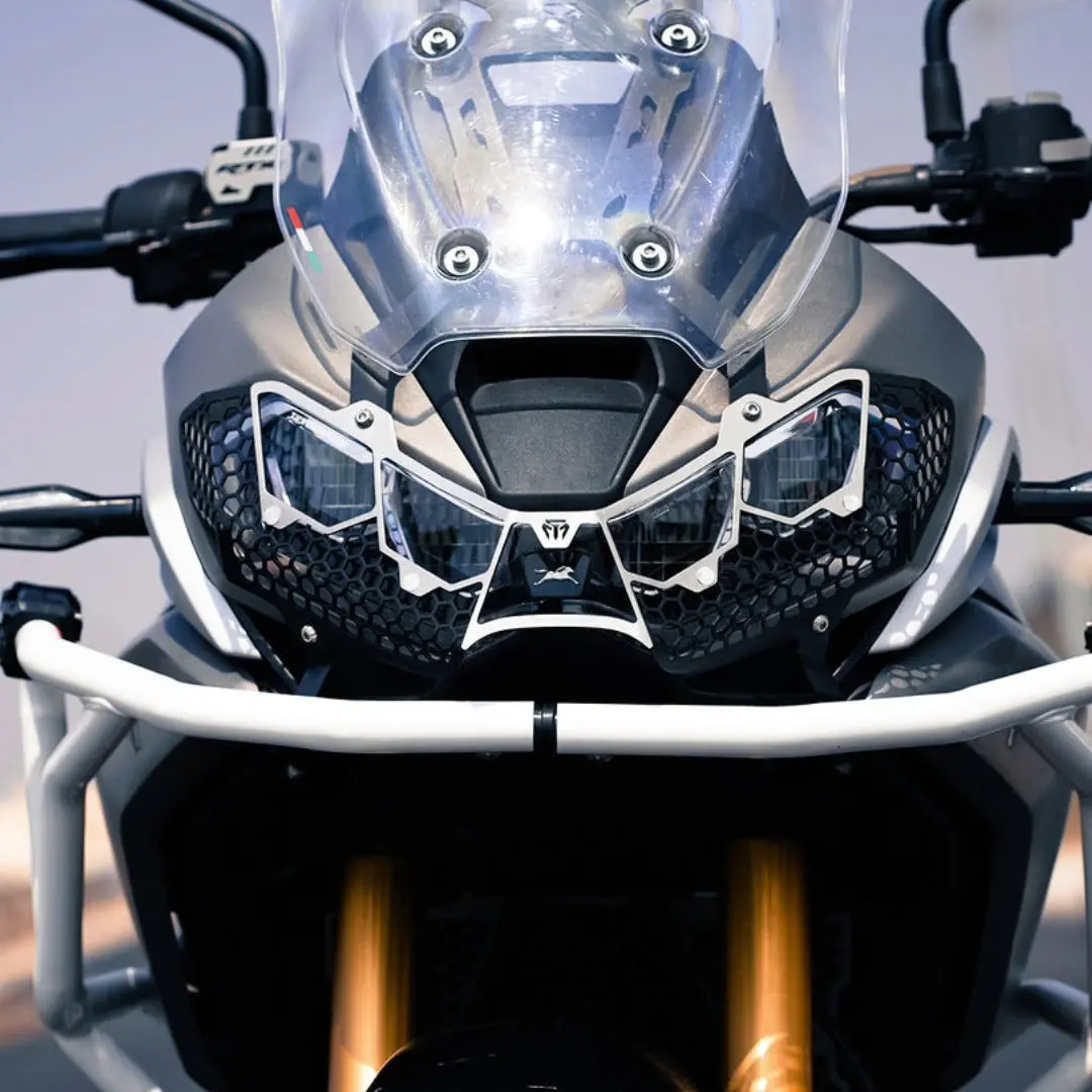 Headlight Grill (Honeycomb) For Tvs Apache Rtx 300 | Moto Torque 1