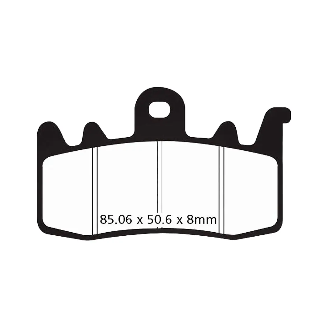Ebc Double-H Sintered Front Brake Pads For Bmw R Ninet (Fa630hh) 2
