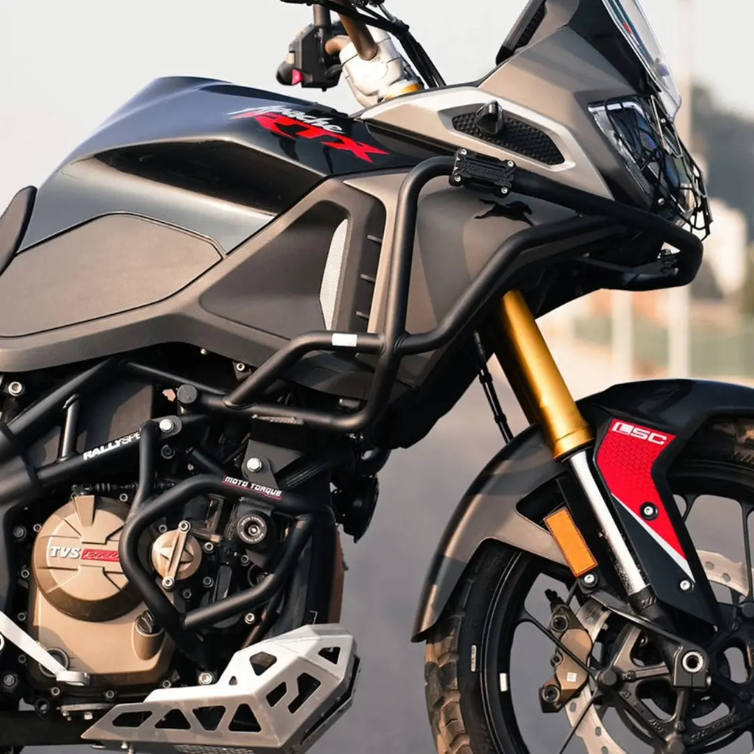 Crash Guard For Tvs Apache Rtx 300 | Moto Torque 1