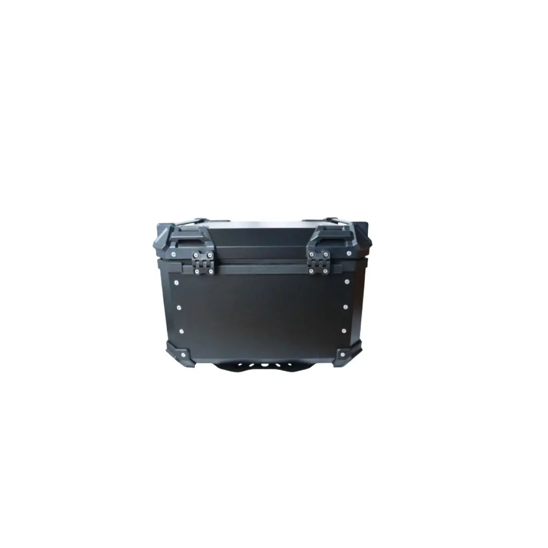 Motocare Aluminium 55L Mx Black Top Box 1