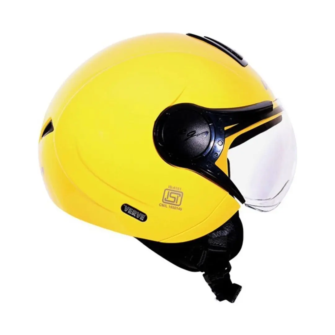 Vega Verve Yellow Helmet 1