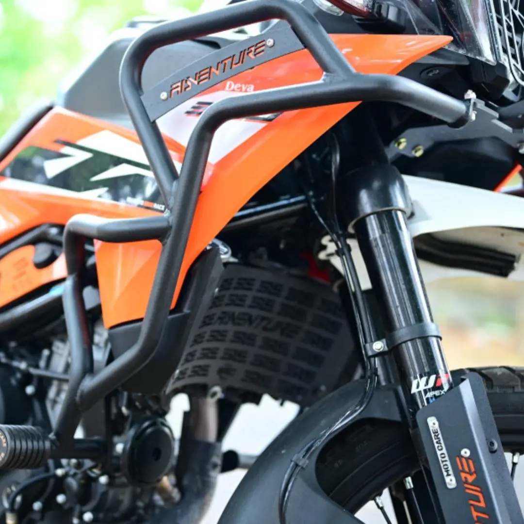 Moto Care Radiator Guard For Ktm Adventure 390 - 2025 (Black) 1
