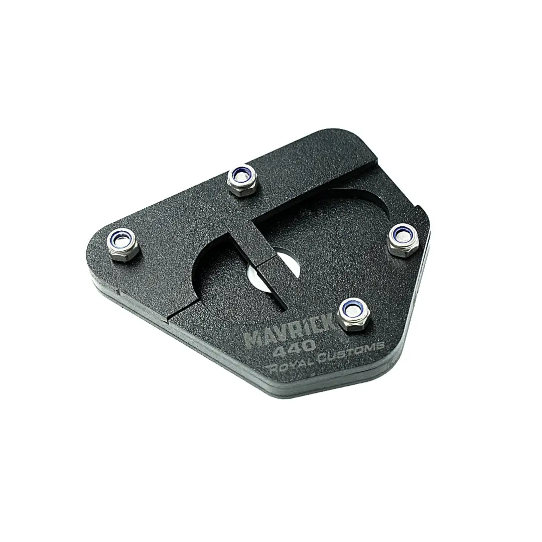 Royal Custom Side Stand Extender For Mavrick 440 1