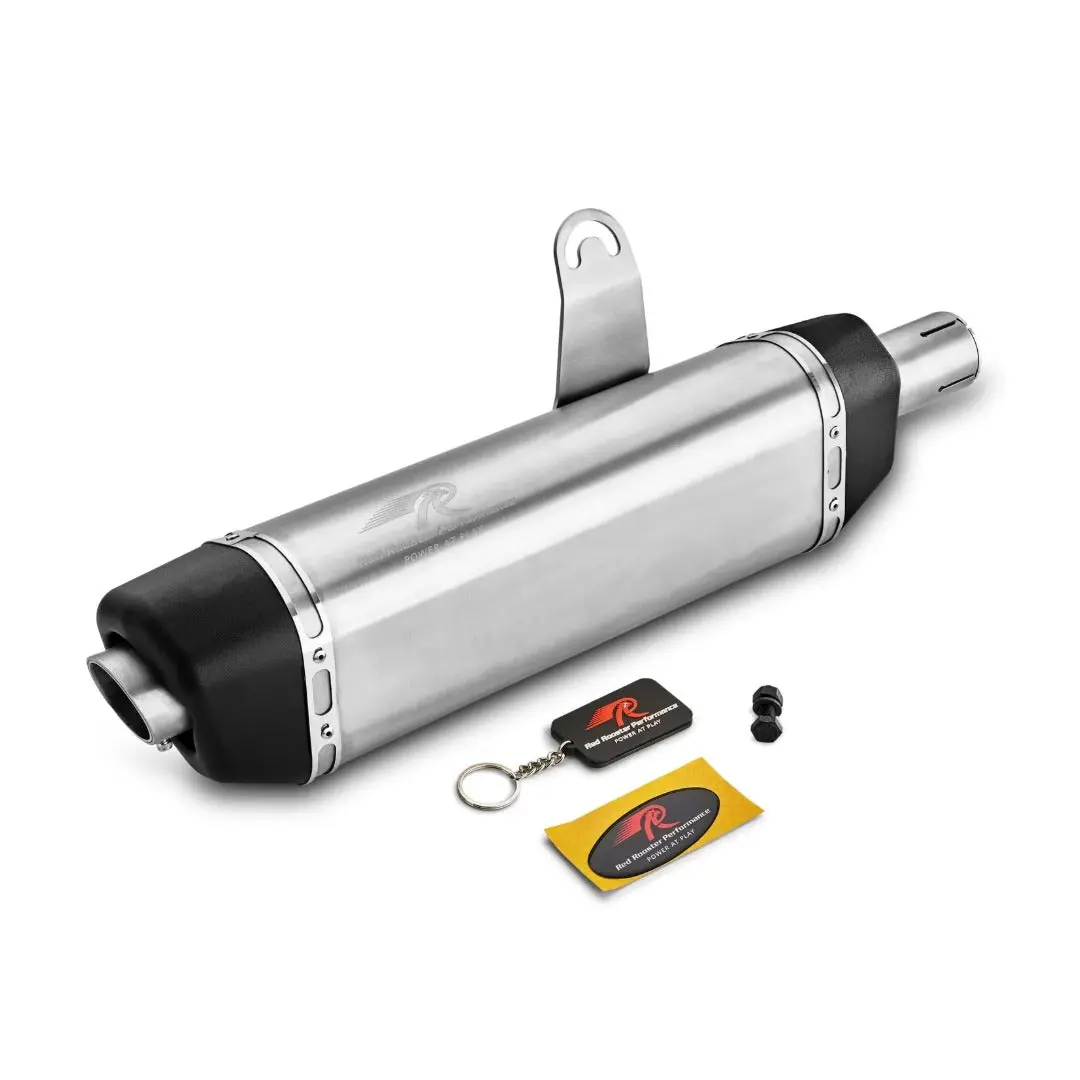 Red Rooster Performance Vertex Exhaust For Royal Enfield Himalayan & Scram 411 1