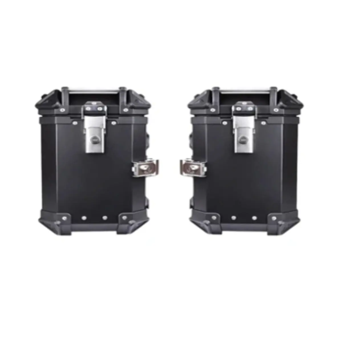 Universal Aluminum 35L Side Pannier Box Black | Hmd 1