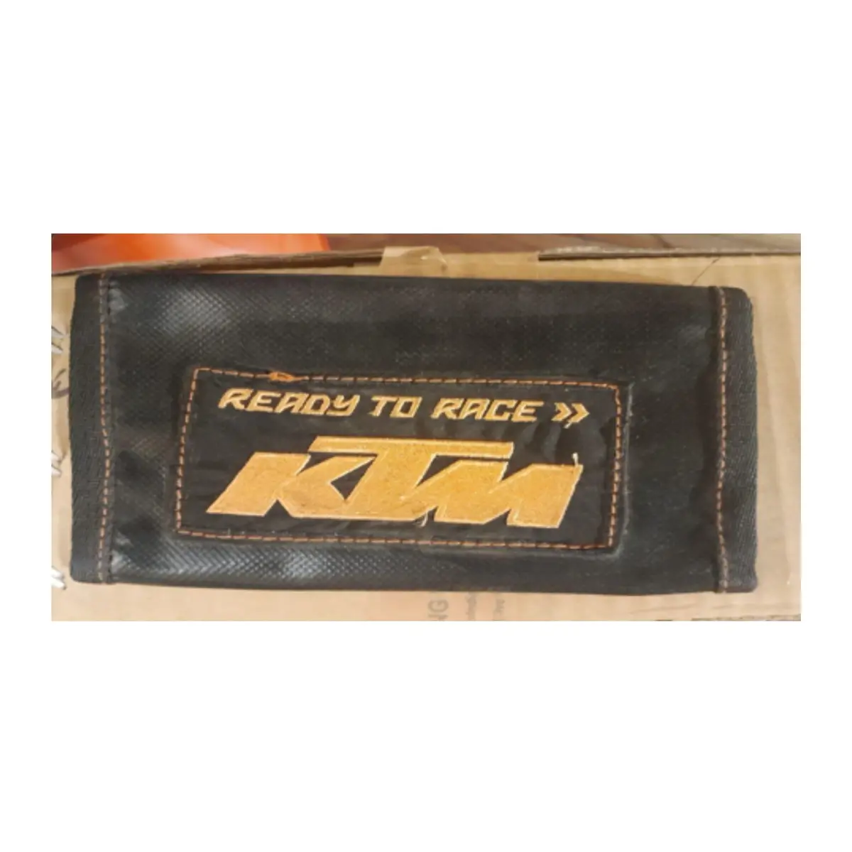 Ktm Duke Fork Cover - Black & Orange 1