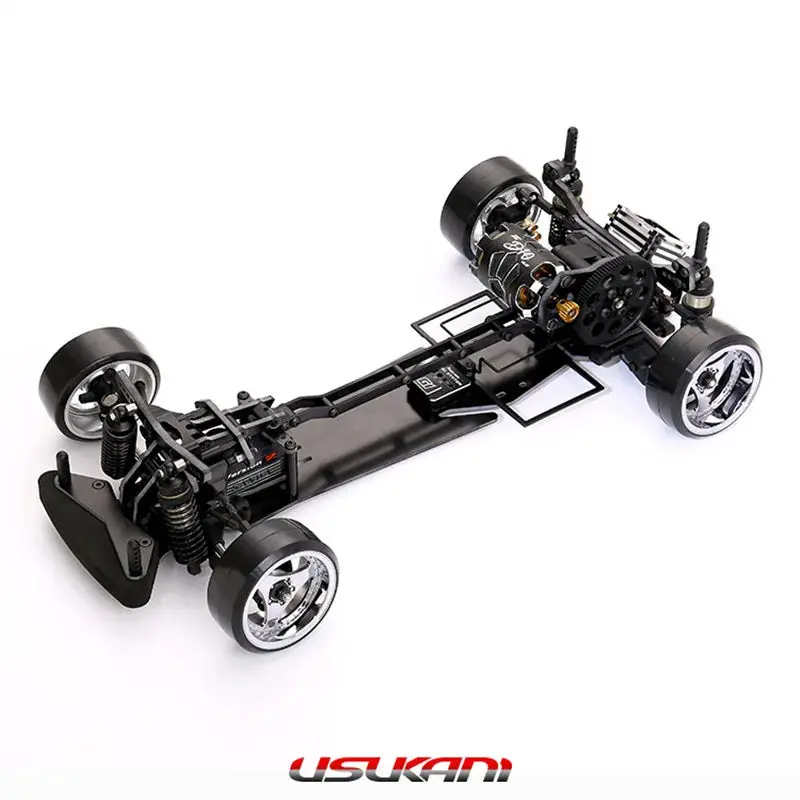 Usukani Nge-Bv 1/10 Rwd Rc Drift Car Frame Kit Without Electronics Us88480 1