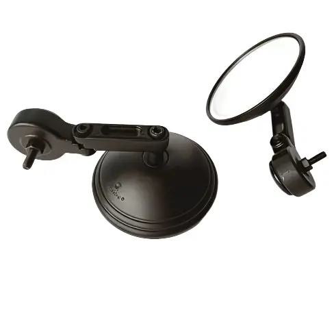 Autobird Motorcycle Round Bar End Mirrors 1