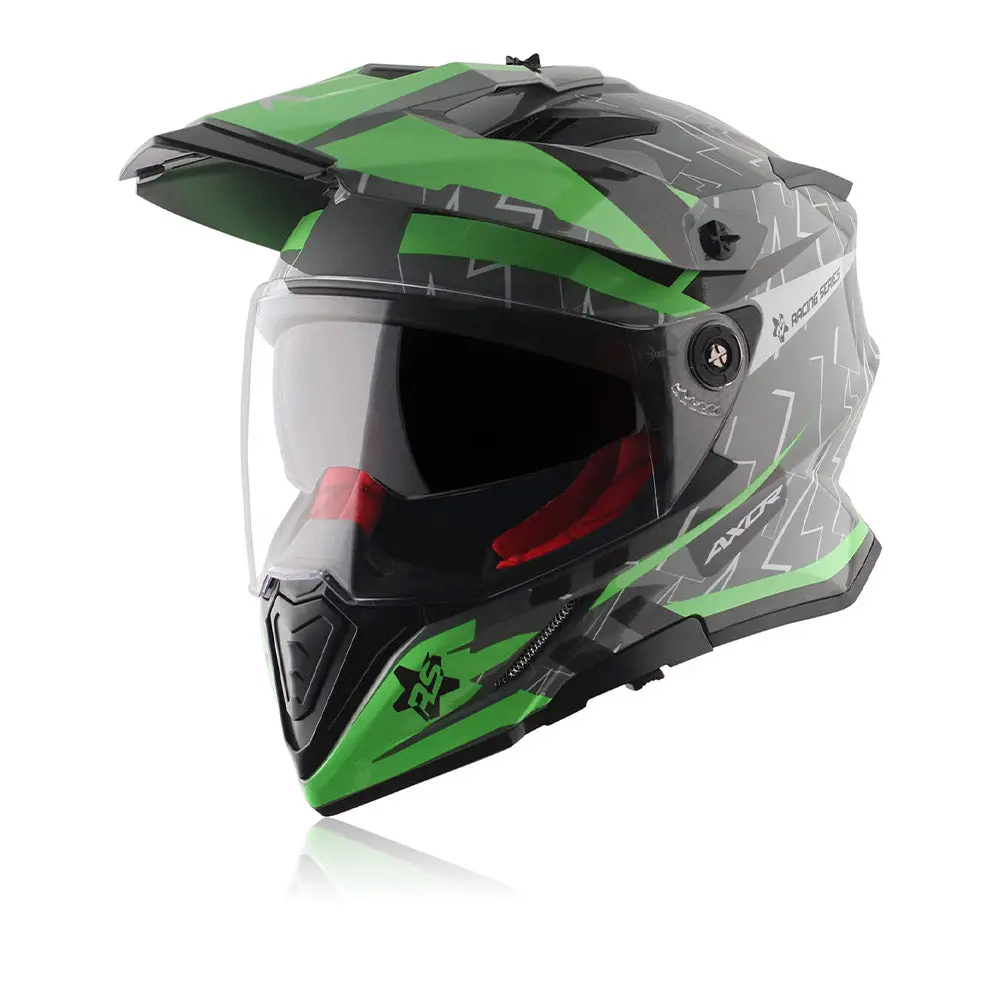 X-Cross Flash Dual Visor - Cool Grey Green 1