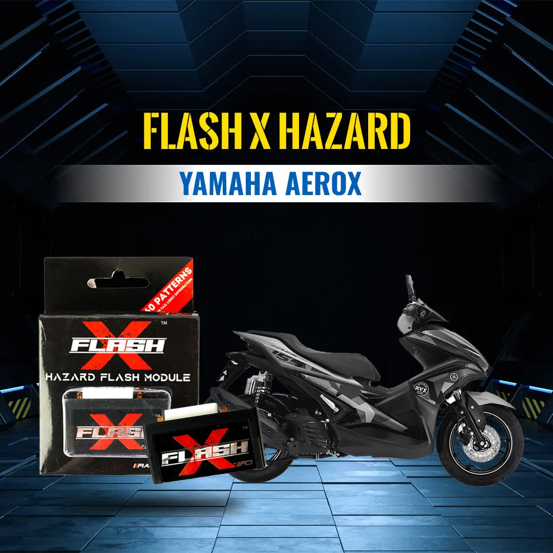 Flash X Hazard For Yamaha Aerox 1