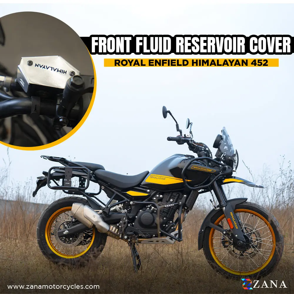 Front Fluid Reservoir Cover For Himalayan 452 1