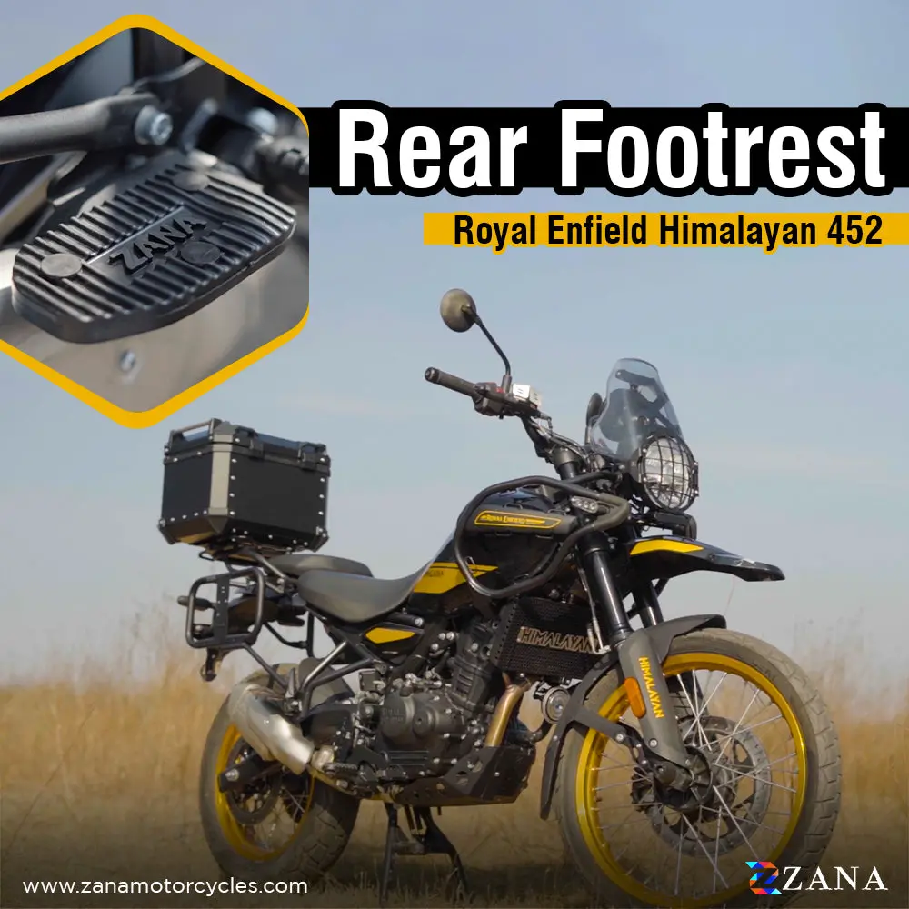 Rear Footrest( Pair ) For Himalayan 450 1