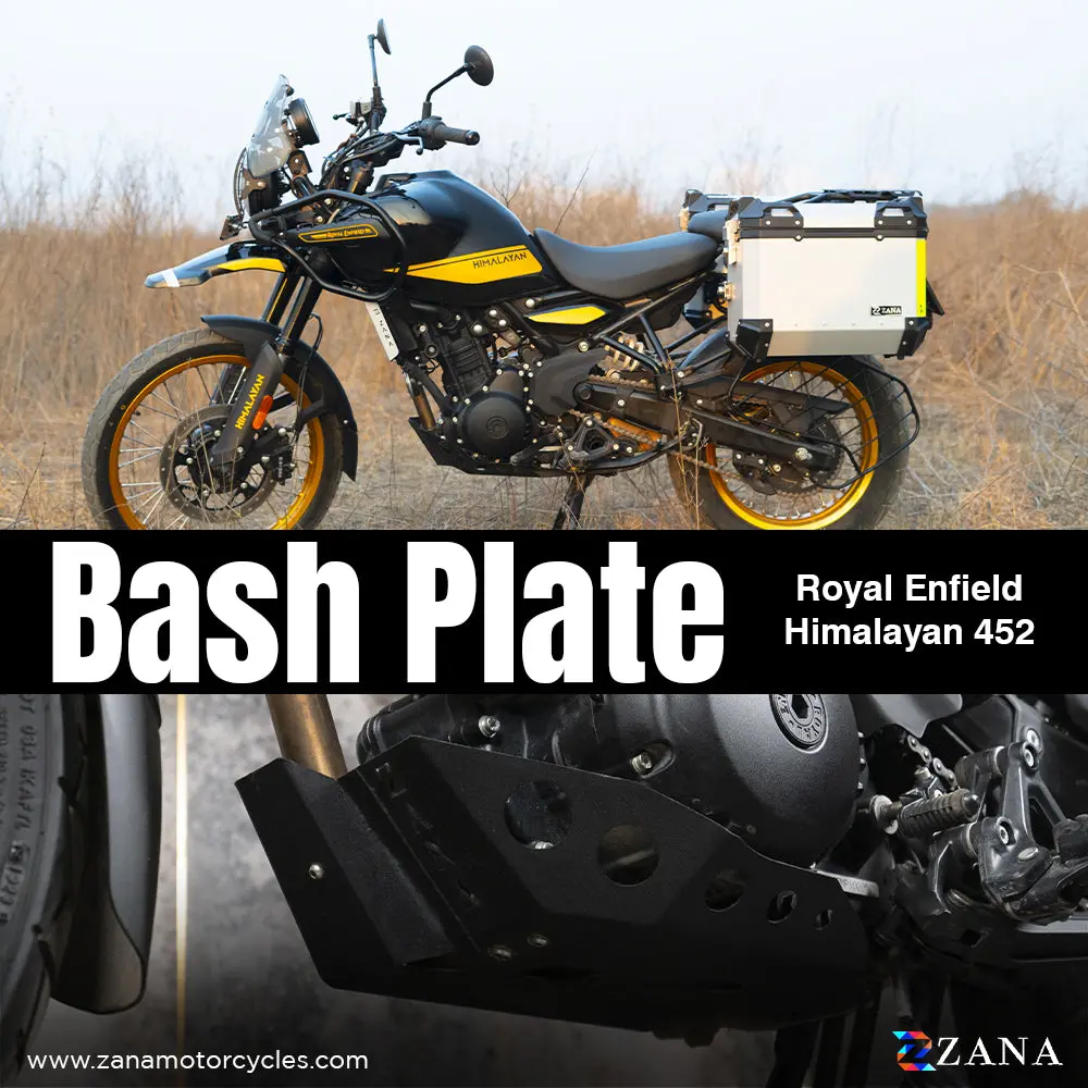 Bash Plate Black For Himalayan 452 1