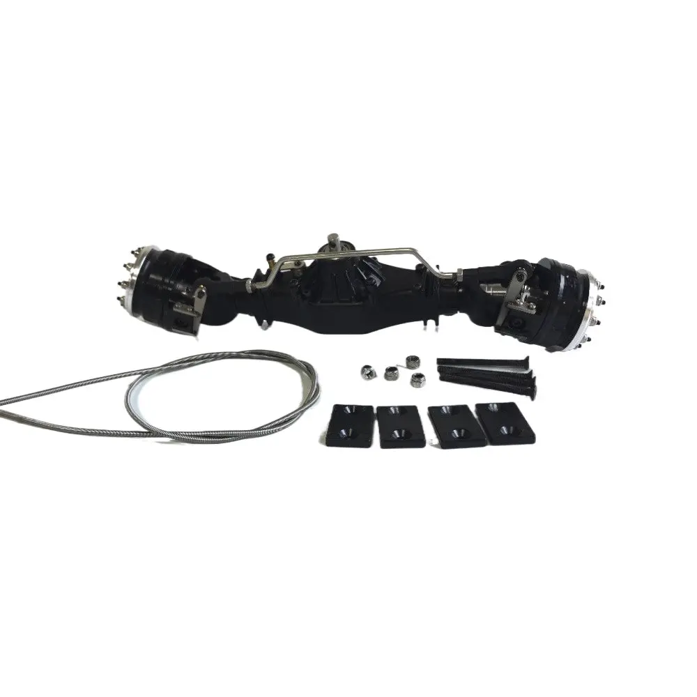 Kabolite 1/14 Tamiya Rc Tractor Front Power Steering Axle With Wheel Side Deceleration 1