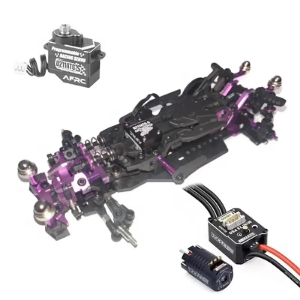 Zerorc Rw00s  2.0 1/24 Rc Drift Car Frame Kit Op Part 1