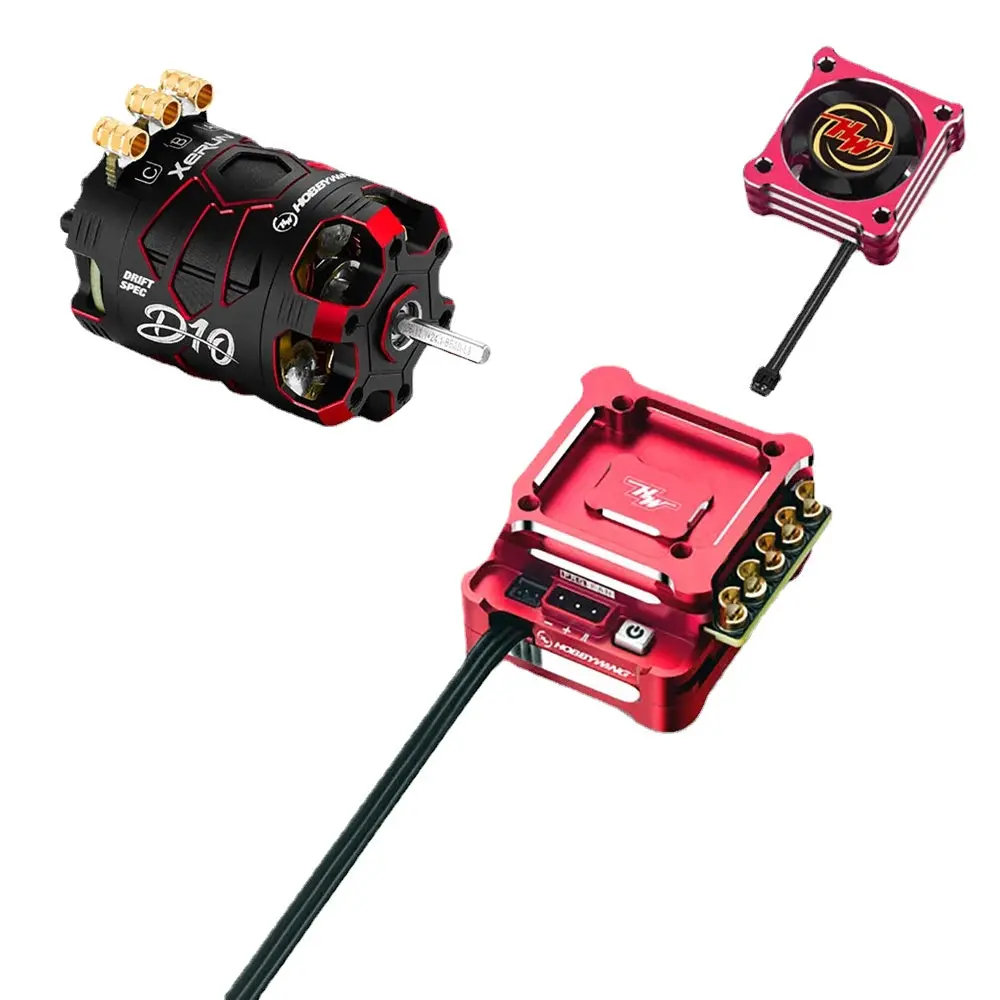 Hobbywing Xerun Xd10 Pro 100A Esc D10 10.5T 13.5T Motors Sensored Brushless Combo For 1/10 Rc Drift Car 1