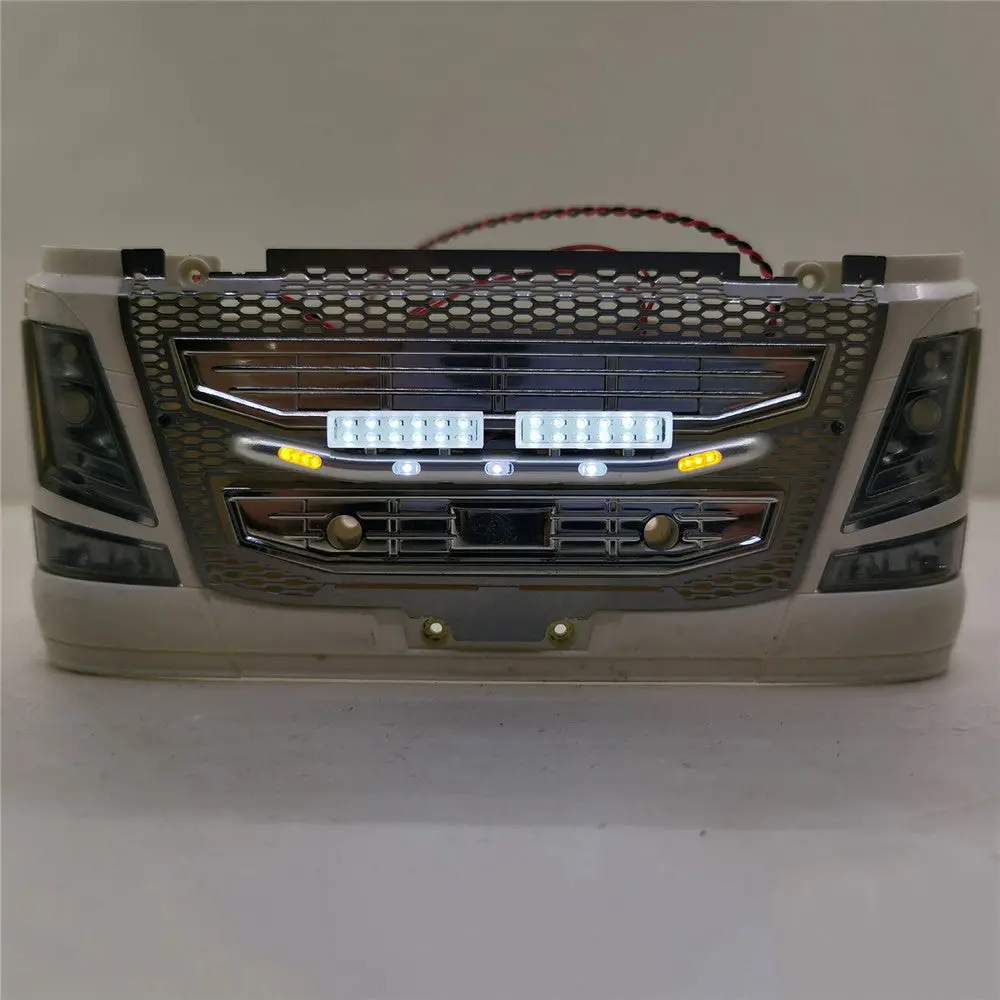 Headlight Front Light Lamp Kit For 1/14 Tamiya Volvo 56360 Scania R620 R470 Rc Truck Trailer 1