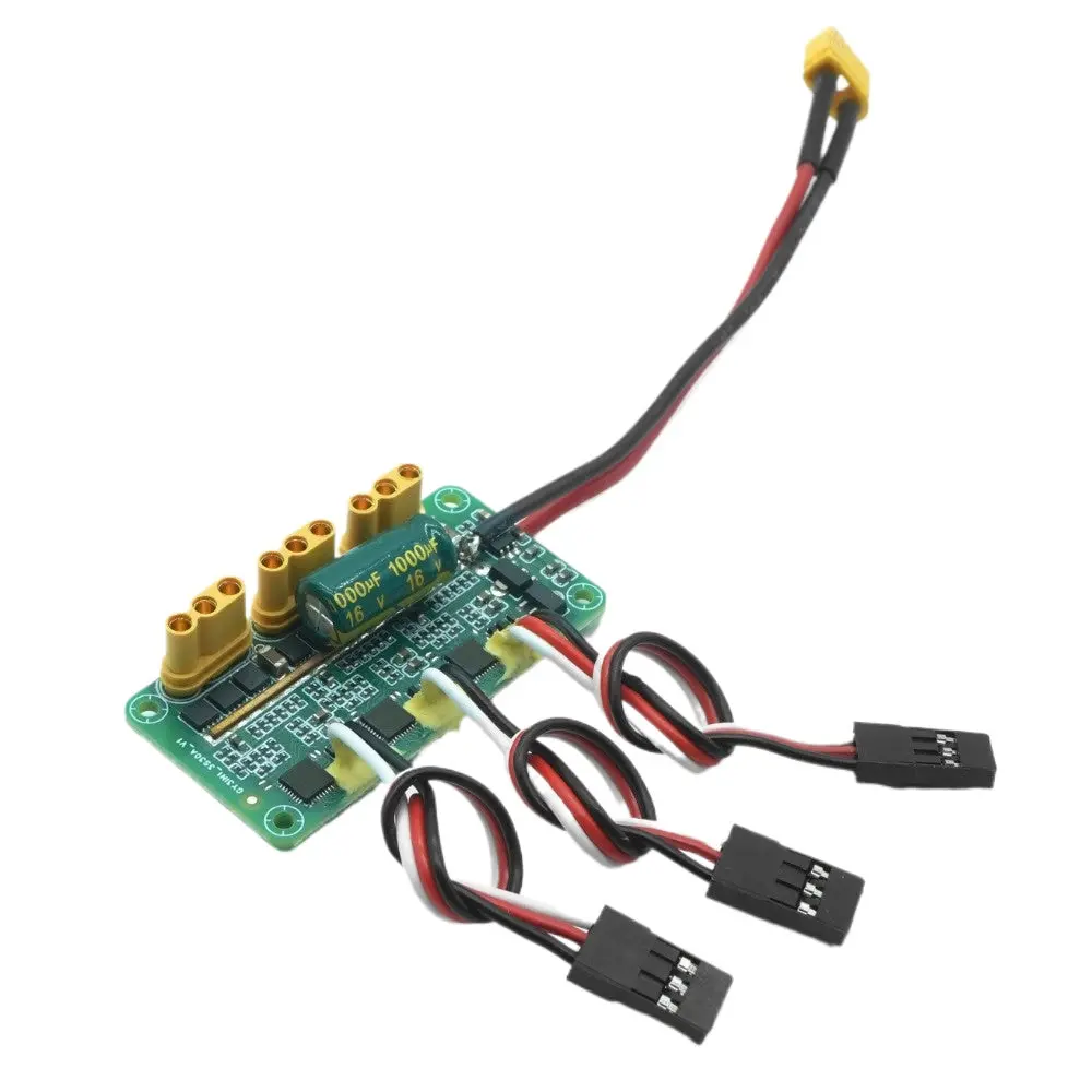 Cut Model Cut-3H1-02 1/14 Rc 3Ch Brushless Esc For Hydraulic Excavator 1