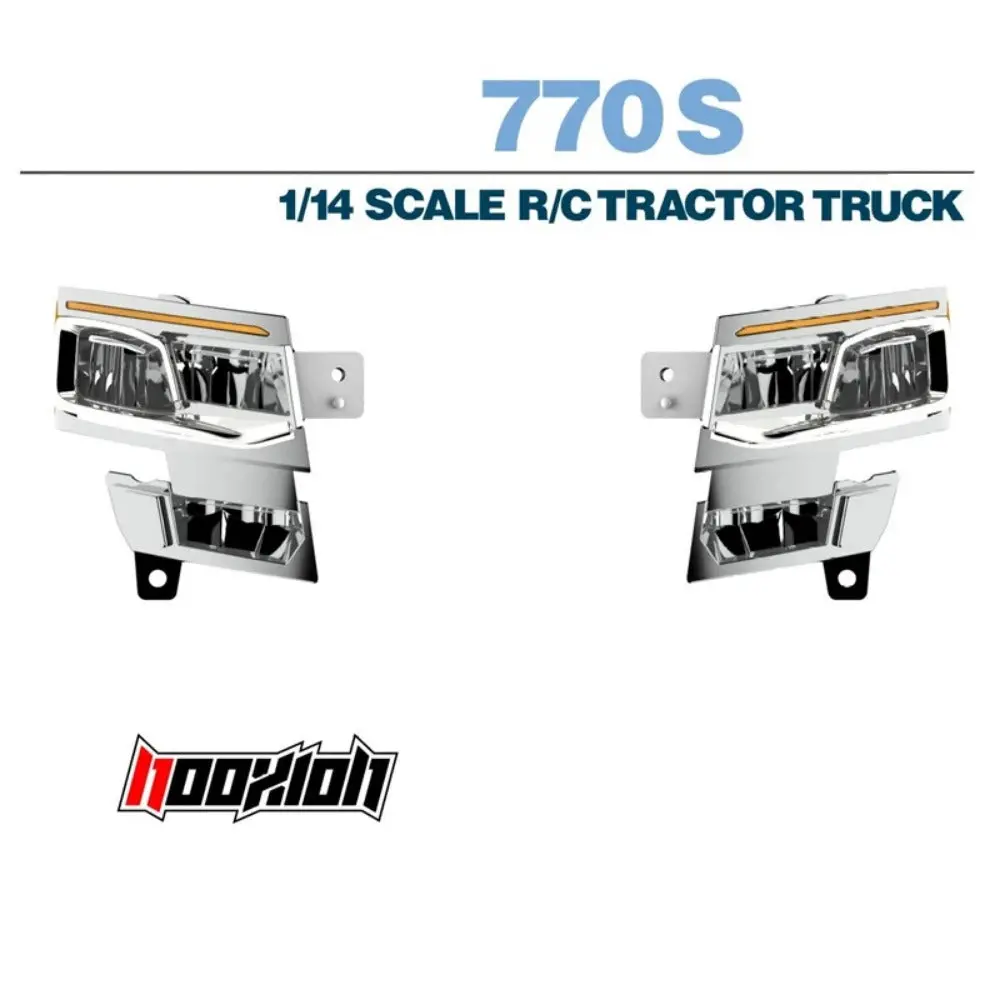 Led 5V Headlight Lighting System For 1/14 Tamiya Rc Scania 770S 56371 56368 3