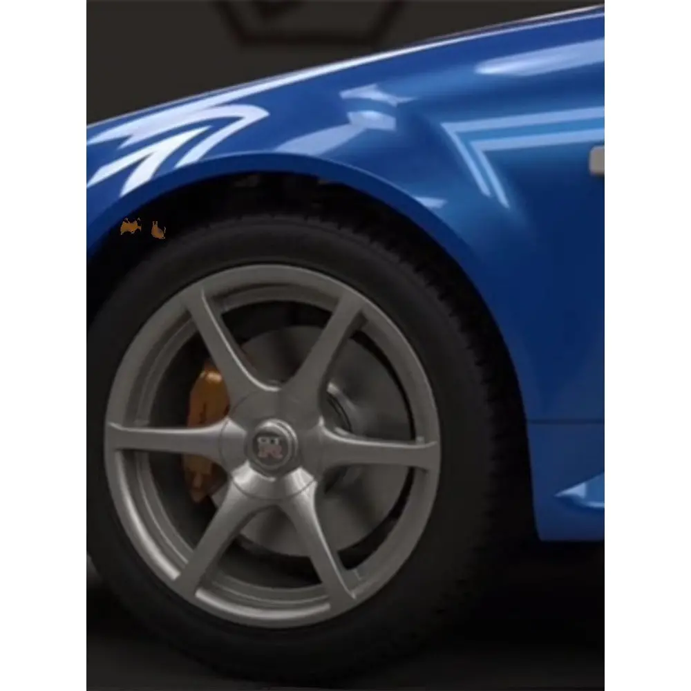 Capo Skyline Gtr R34 1/8 All-Metal Rc Flat Drift Car Kit Blue Gray Version 3