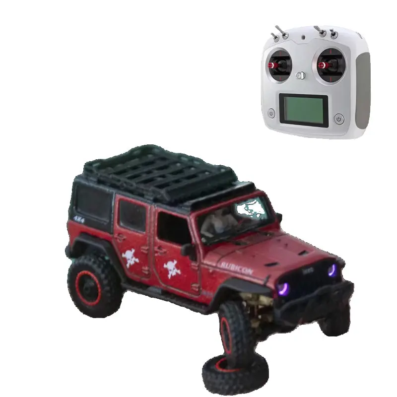 1:87 Rc Wrangler 4Wd Micro Remote Control Car Rtr 1