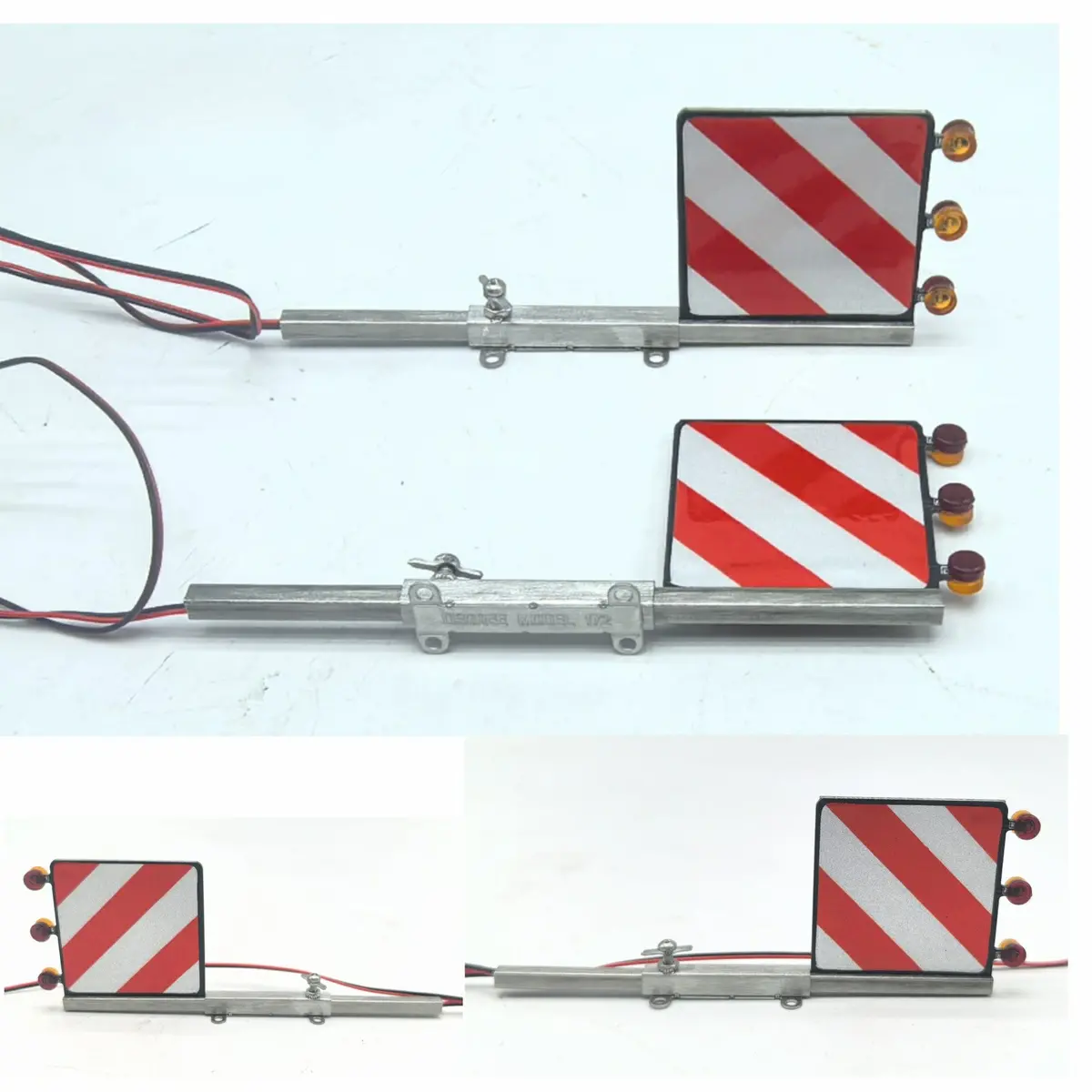 Dc 5V Wide Sign Warning Light For Tamiya 1/14 Rc Trailer Diy 2