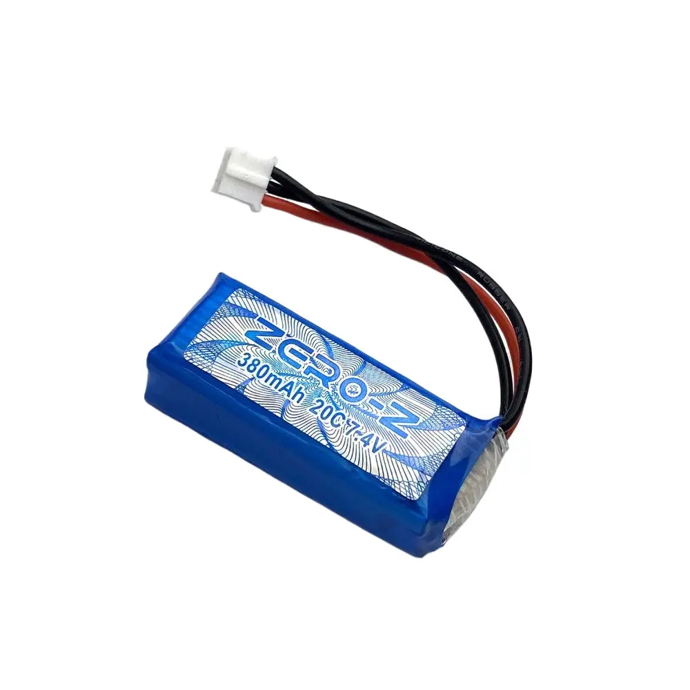 Zero-Z Dz01 1/24 4Wd Rc Drift Car Special Lithium Battery 2S 380Mah 7.4V 20C Ph2.0 1