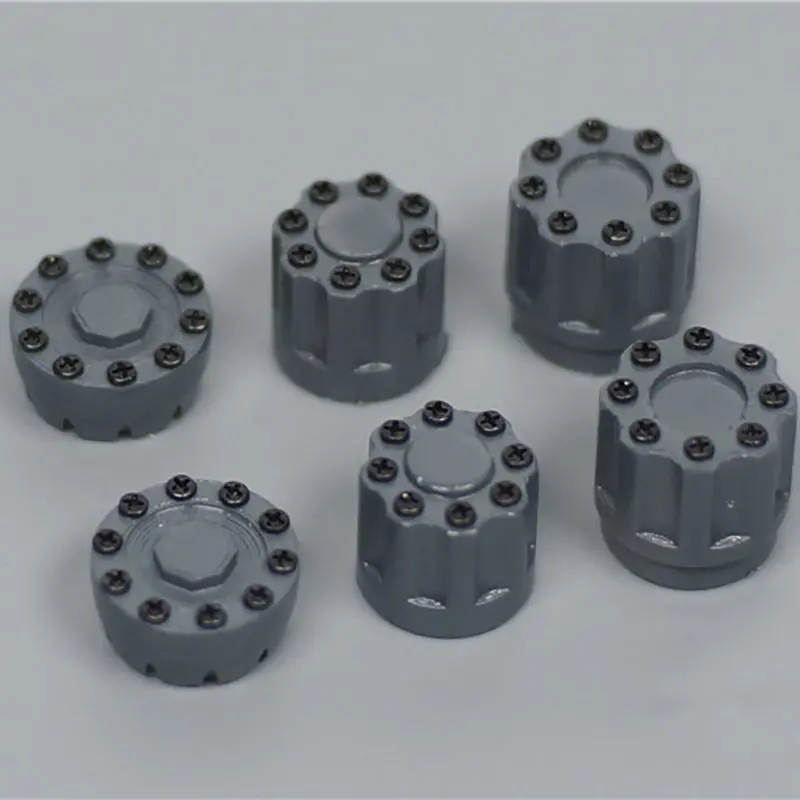 Plastic Nut Decorative Cover Suitable For 1/14 Remote Control Truck Tractor 1