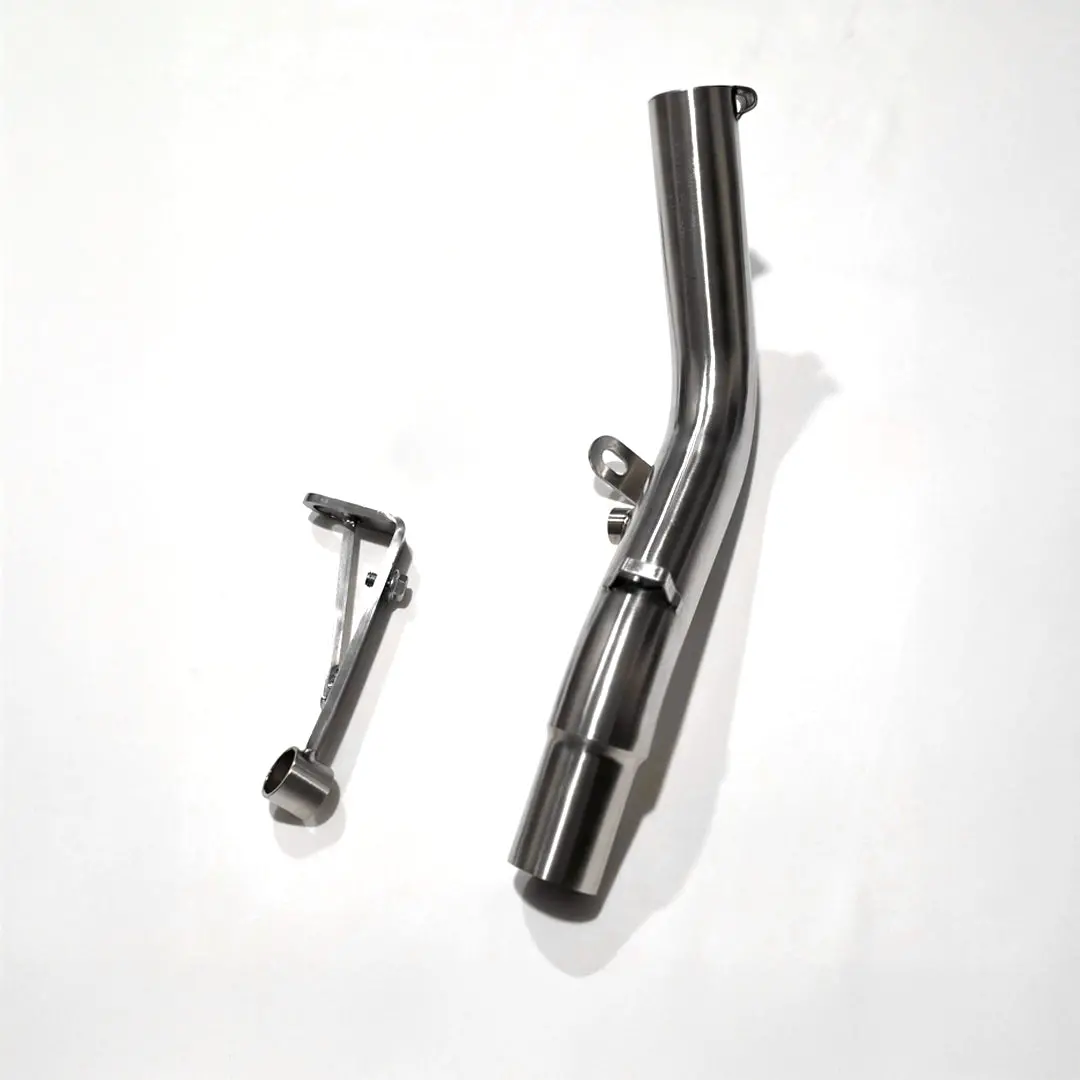Aew Mid Pipe For Re Himalayan 450 Matte Polish Finish 2