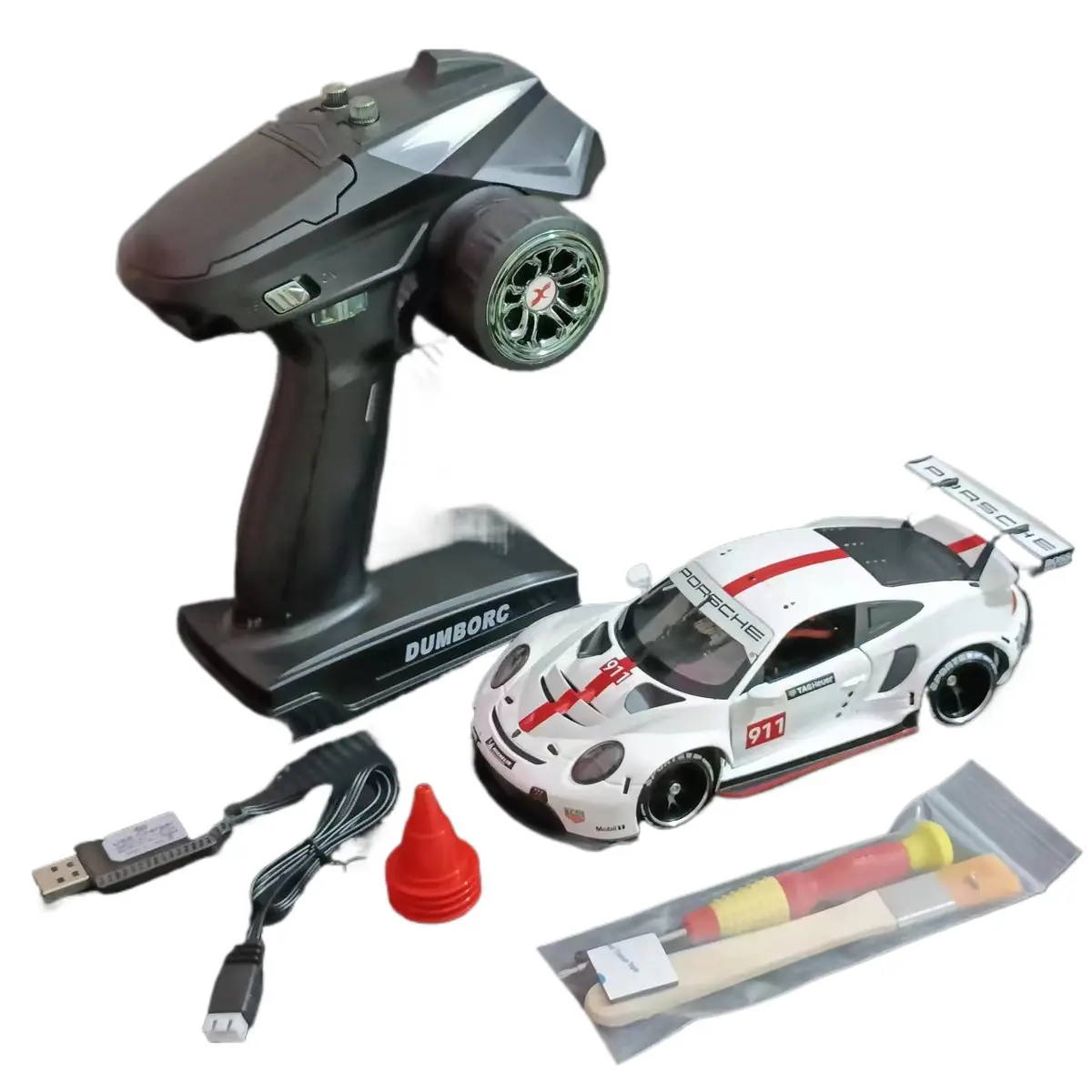 1/24 Brushed Power Awd Metal Shell Frame Remote Control Drift Mosquito Car Mini-Q8 Rtr 1