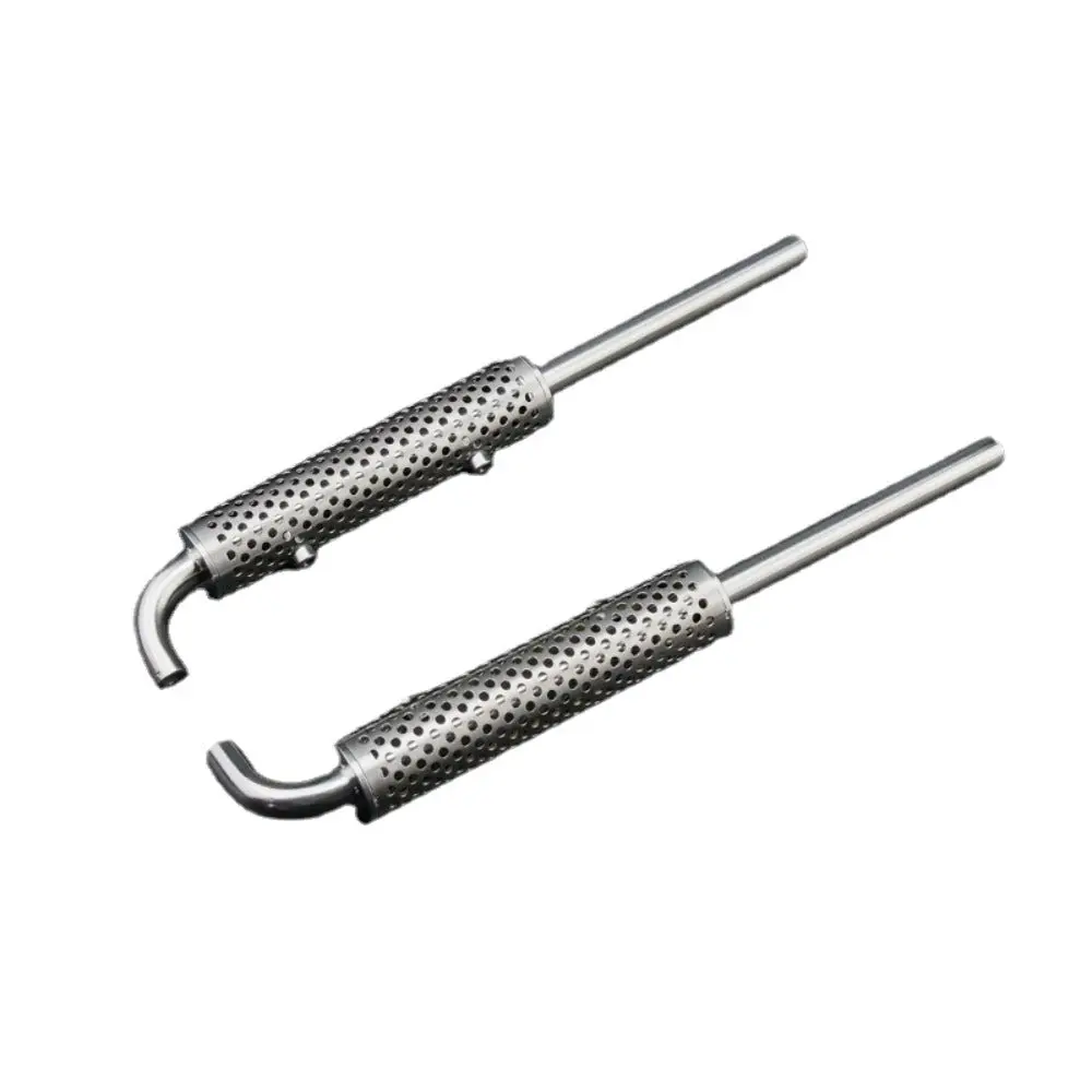 Stainless Steel Chimney Model For For Tamiya 1/14 56344 56301 King Hauler Rc Tractor 1