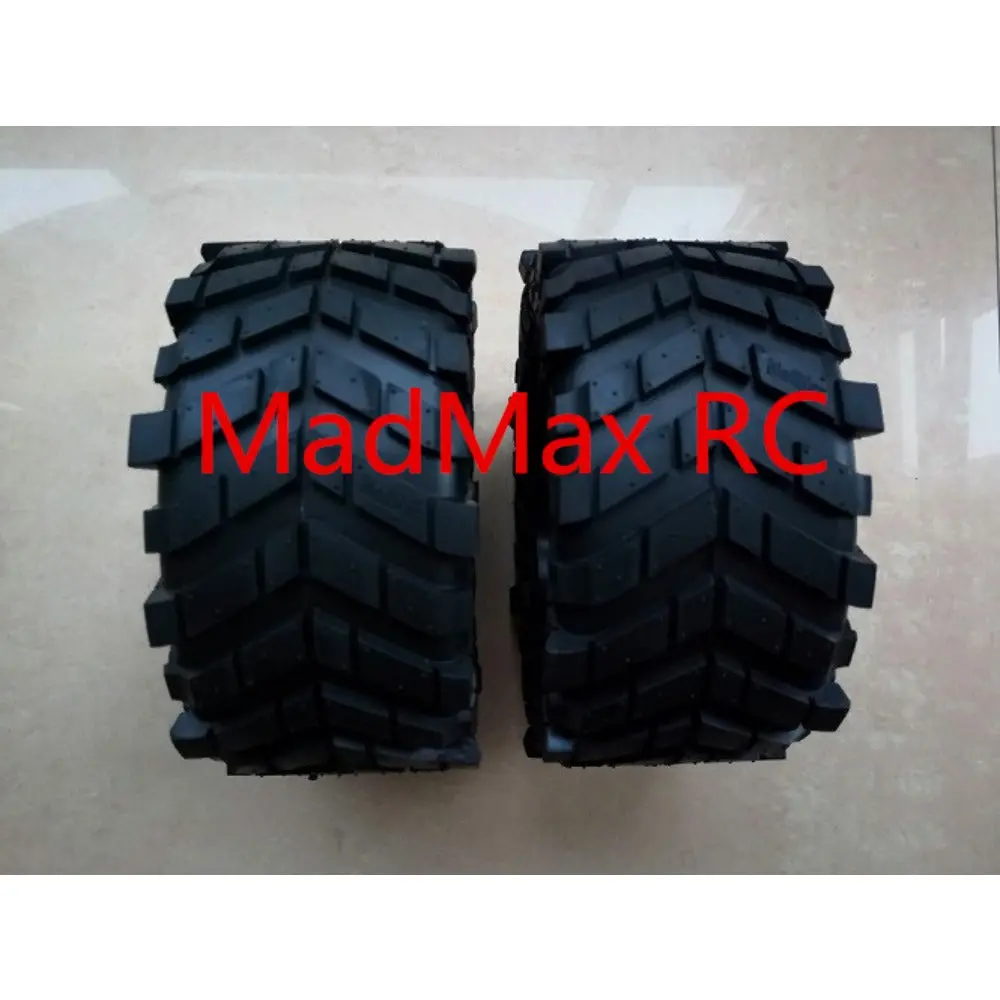 4Pcs Madmax Wheel Tires For Arrma 1/5 8S Outcast Rc Car 1