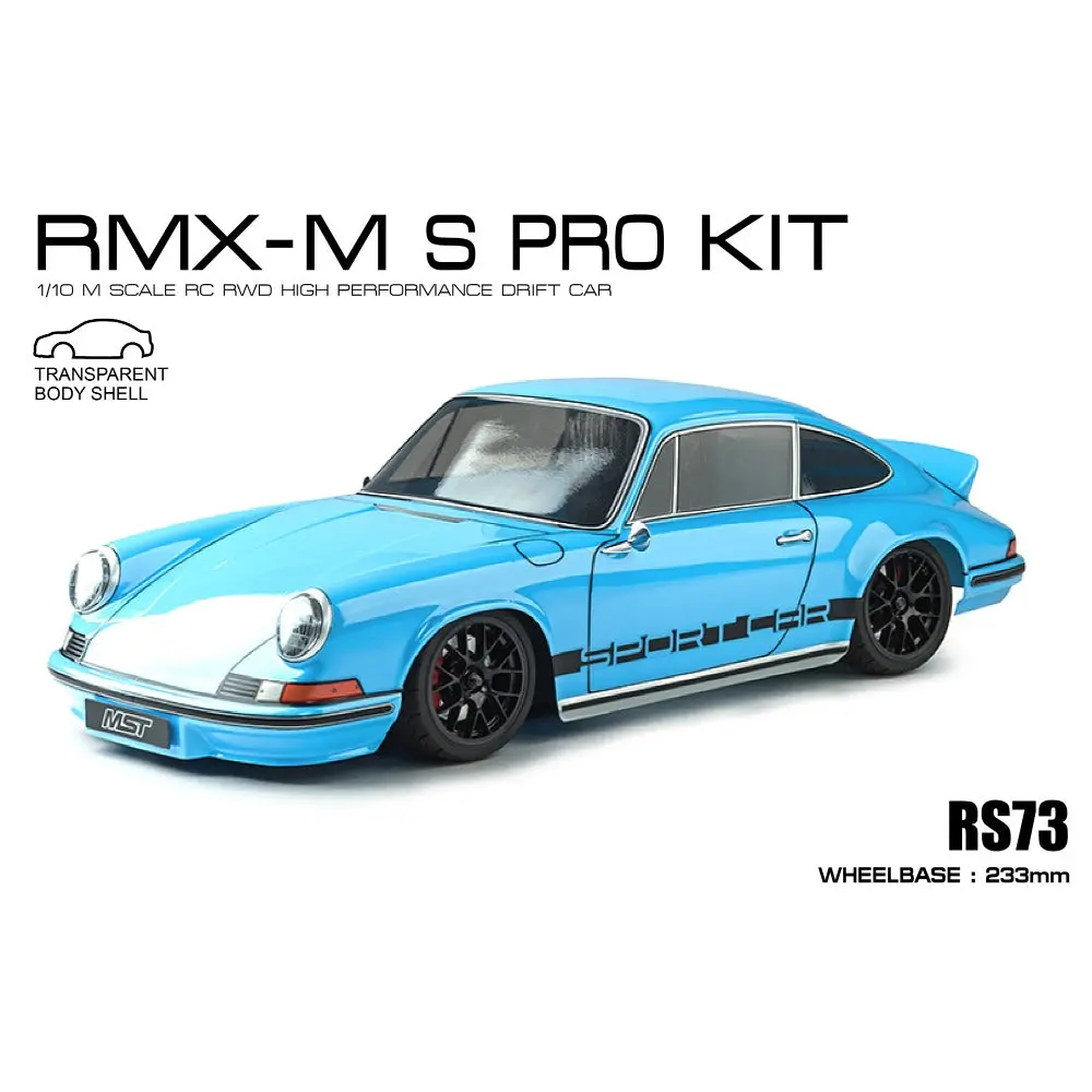 Mst Rmx-M S Pro Kit 1/10 Professional Rear Drive Drift Frame For Tamiya M Body 532207 1