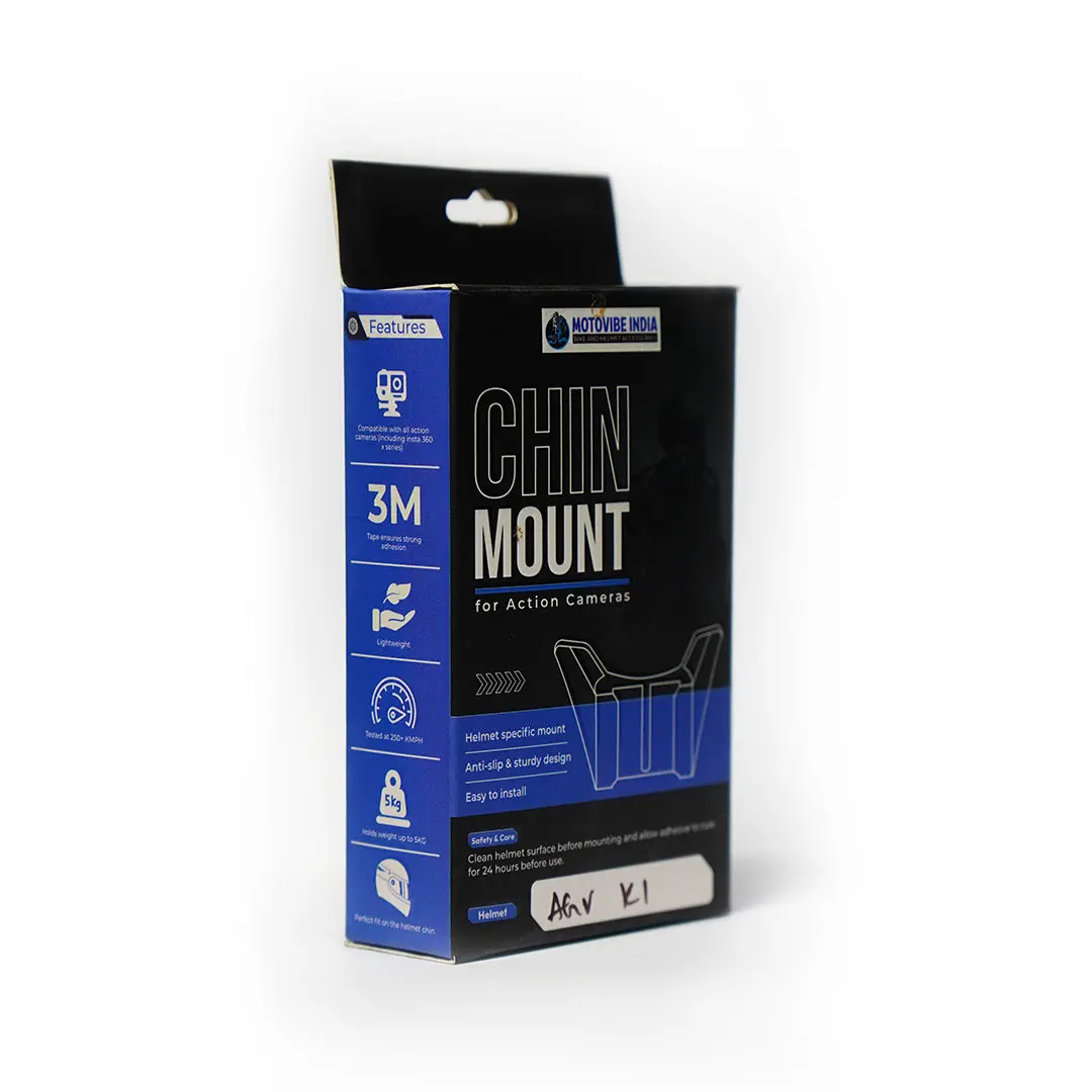Motovibe Helmet Chin Mount For Action Cameras – Agv K1 1