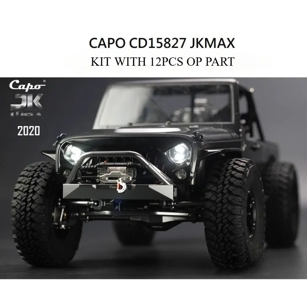 Capo Jkmax Cd15827 2020 1/8 Rc Car Kit With 12Pcs Op Part 1