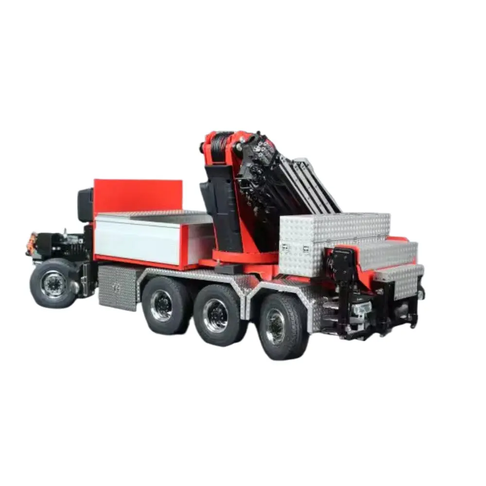1/14 Tamiya Rc Tractor 8X8 Jxmodel F1650 Crane Chassis With Rear Axle Lift Steering 1