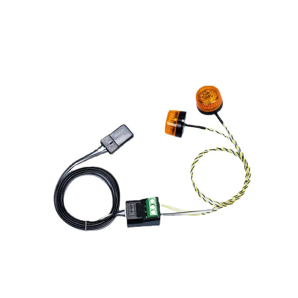 Dc5v 360 Degree Rotating Light For 1/14 1/14 Remote Control Tractor Truck Tamiya Scania 770S R620 Actros Aros Man Tgx 1